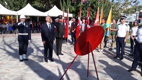 19 Eylül Gaziler Günü Anma Programı Kapsamında İlçemizde Tören Düzenlendi