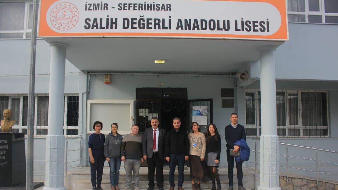 Müdürümüz Sayın Ahmet Vehbi KOÇ'un, Salih Değerli Anadolu Lisesi'ni Ziyareti