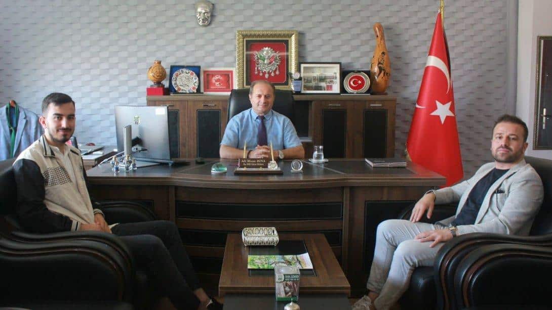 Tepecik Mahallesi Muhtarı Sn. Azat AKTAŞ'ın, Hayırlı Olsun Ziyareti.