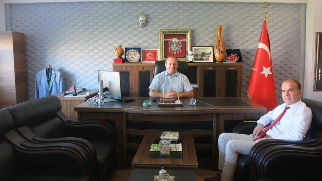 Seferihisar Necat Hepkon Devlet Hastanesi Müdürü Sn. Akif SÖZKESEN'in Hayırlı Olsun Ziyareti