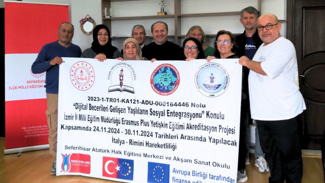 Atatürk Halk Eğitimi Merkezi Müdürlüğünün, Müdürümüz Sn. Ali Musa BİNAY'ı Ziyaretleri.