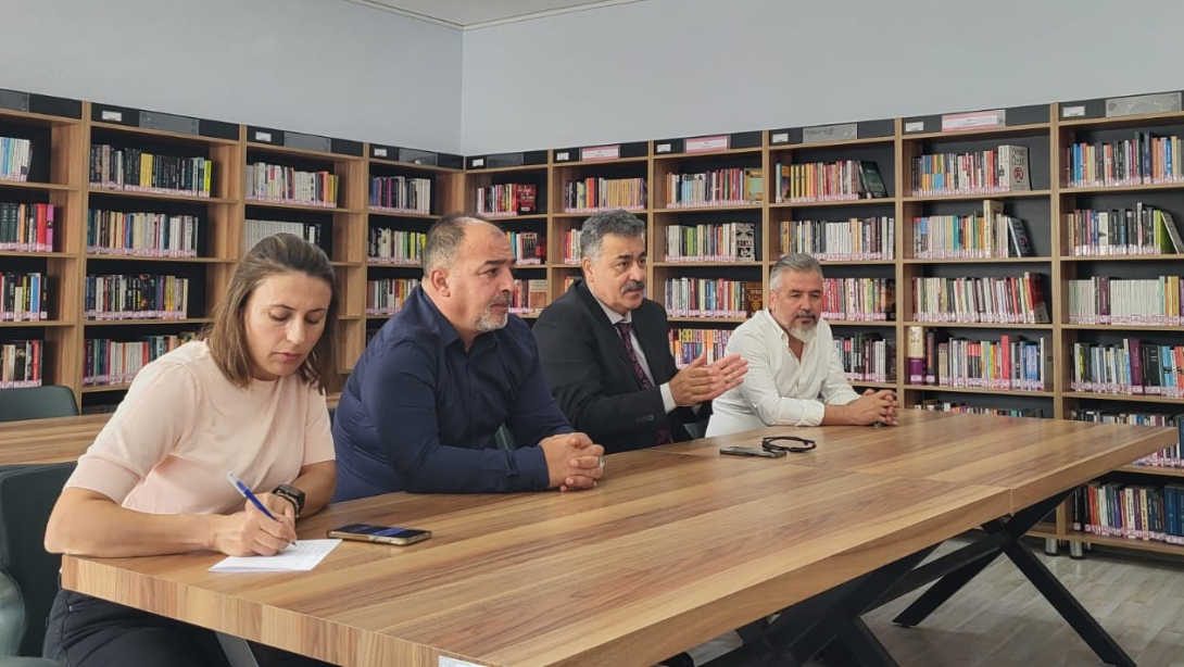 Müdürümüz Sn. Ahmet Vehbi KOÇ Başkanlığında, Şube Müdürlerimiz ve Müdürlüğümüz Personellerinin Katılımlarıyla, 1. Dönem Başı Değerlendirme ve Planlama Toplantısı Gerçekleştirildi.
