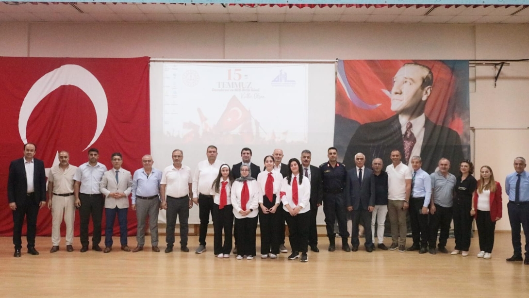 15 Temmuz Demokrasi ve Milli Birlik Günü Anma Programı
